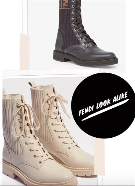 fendi boots look alike|fendi dupe.